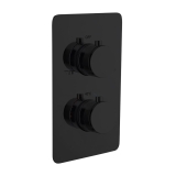 Смеситель для душа встраиваемый термостатический 134-2-B Boheme Cell Black, Черный, С ВНУТРЕННЕЙ ЧАСТЬЮ