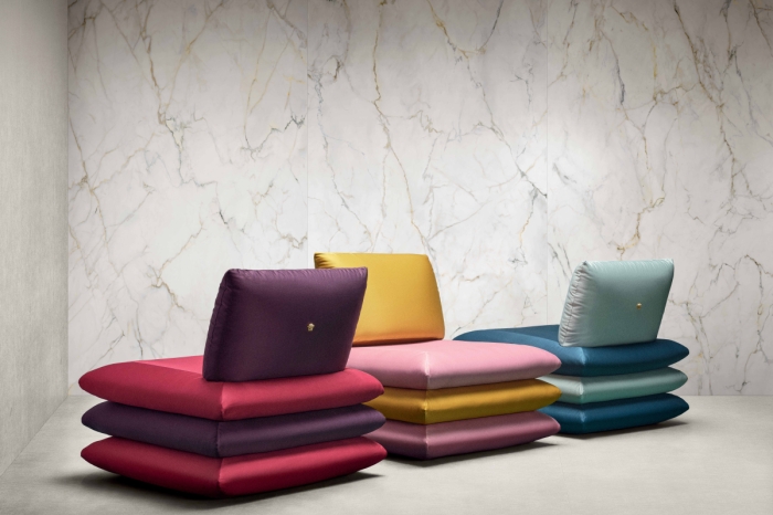 Керамогранит Versace Harmony Calacatta Lincoln Lux 3D 120x280
