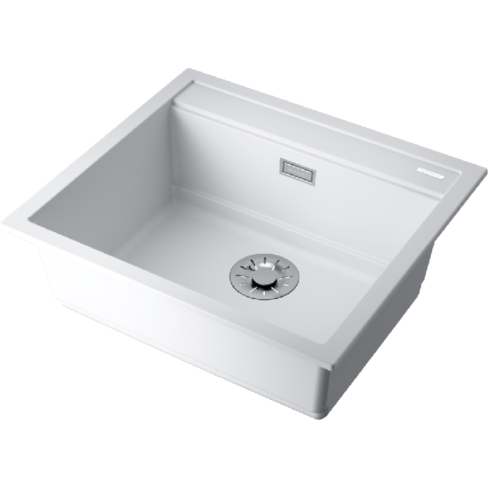 Кухонная мойка из камня Artceramic 4993303 Omoikiri Kitagawa 57 WH, Белый