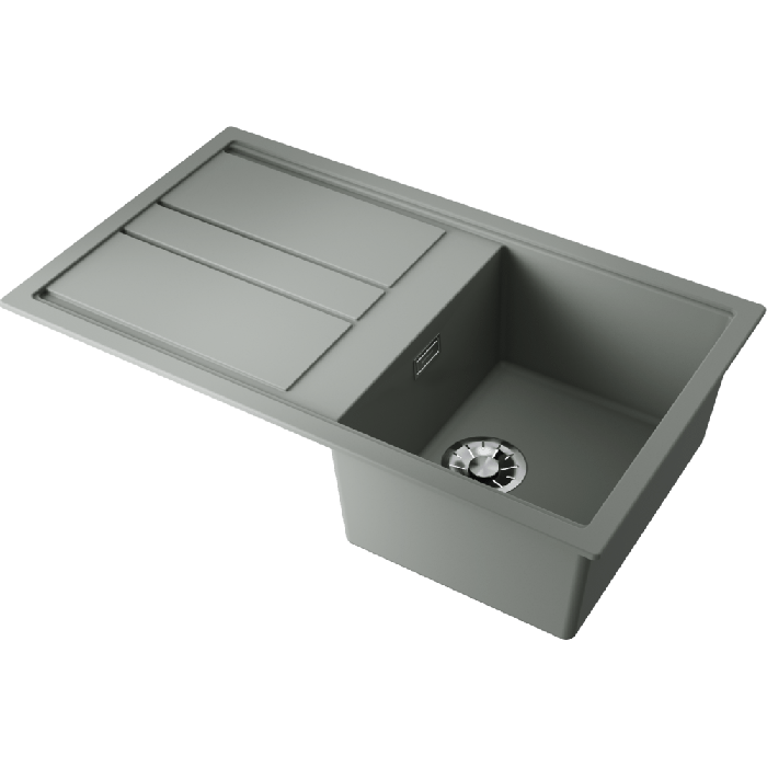Кухонная мойка из камня Artceramic 4993250 Omoikiri Kitagawa 86 WG, Wind Green