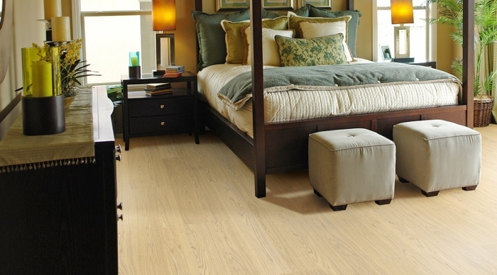 Клеевой пробковый пол Corkstyle Wood Oak Creme