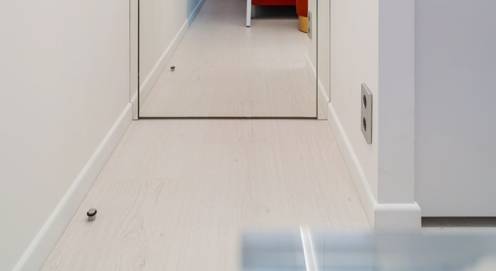 Клеевой пробковый пол Corkstyle Wood Oak Polar White