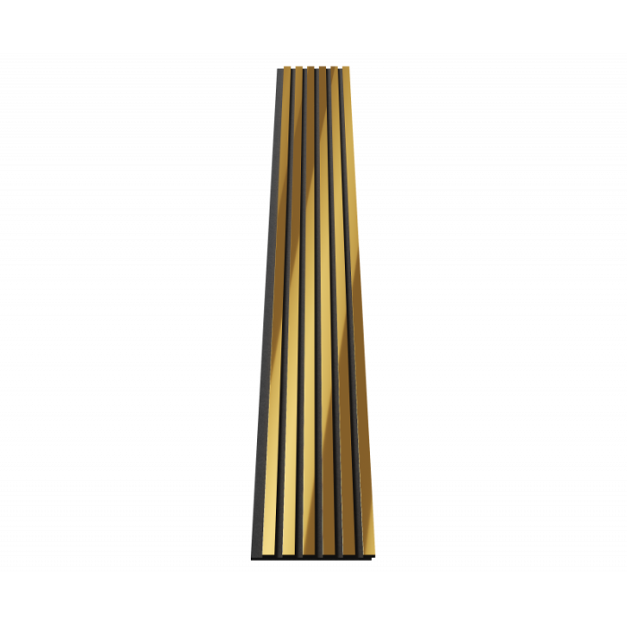 Панель акустическая Cosca Decor 00-00079655 Золото желтое 3м., КОМПЛЕКТ ИЗ 2ШТ