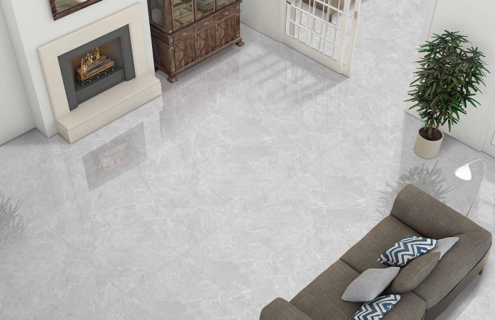 Керамогранит Realistik Lithos Light Grey Sugar Polished 60x120