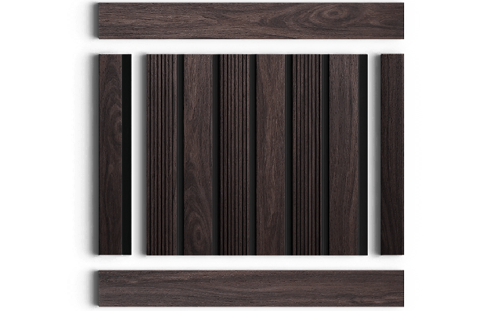 Панель под дерево Hiwood LV123 BR395K 2.7м.