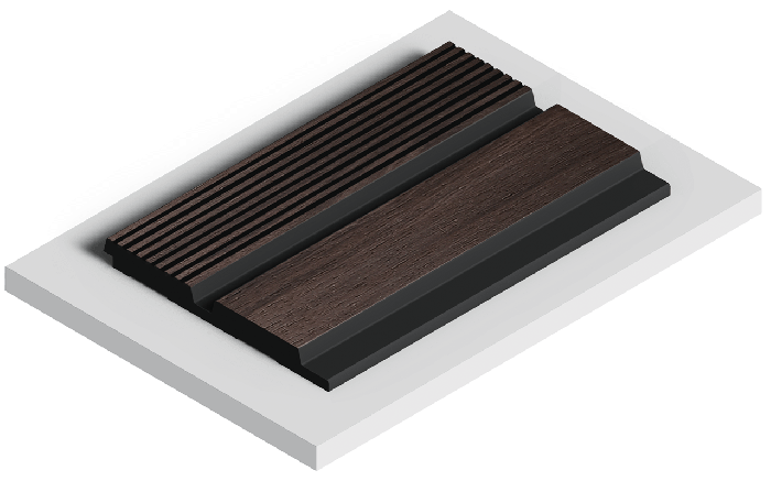 Панель под дерево Hiwood LV123 BR395K 2.7м.