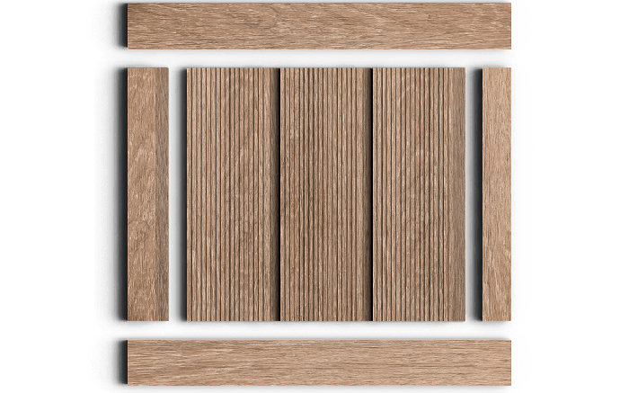 Панель под дерево Hiwood LV127L BR416 2.7м.