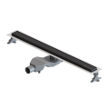 Душевой лоток 982-60-B Bohene B&T Infinity 60 см, Черный, НЕРЖАВЕЮЩАЯ СТАЛЬ