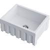 Кухонная мойка из материала Natceramic 4997068 Omoikiri Mikura 61 WH, Белый