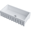 Кухонная мойка из материала Natceramic 4997086 Omoikiri Mikura 91 WH, Белый