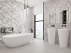 Настенная плитка Primavera Miracle Silver Decor 02 30x90