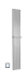 Полотенцесушитель электрический 725-NB Boheme Flat Nickel Brush 25/150 см, Никель, СКРЫТОЕ ПОДКЛЮЧЕНИЕ