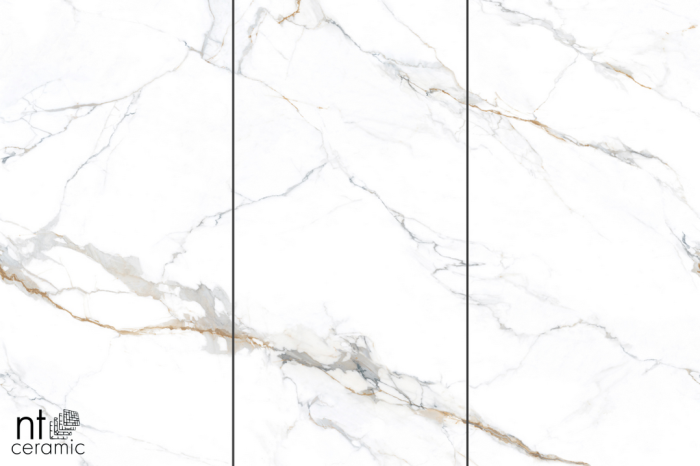Керамогранит NT Ceramic Atlas Wide Carrara Gold Matt 120x240