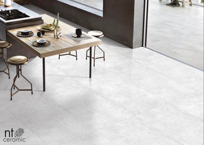 Керамогранит NT Ceramic Cemento Zett Bianco 60x120