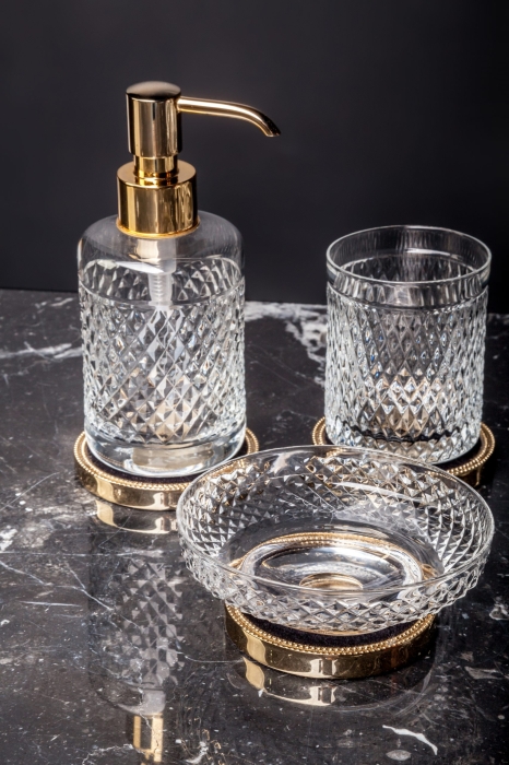 Стакан 10218 Boheme Murano Cristal Gold, Золото