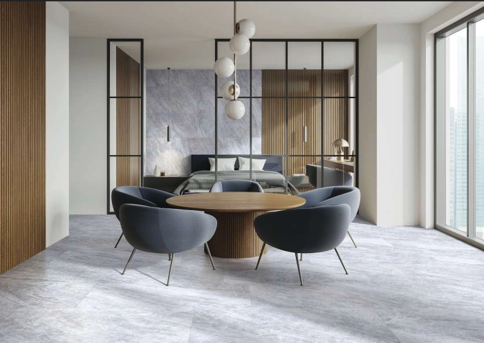 Керамогранит Isla Oyster Blue Ret 60x120