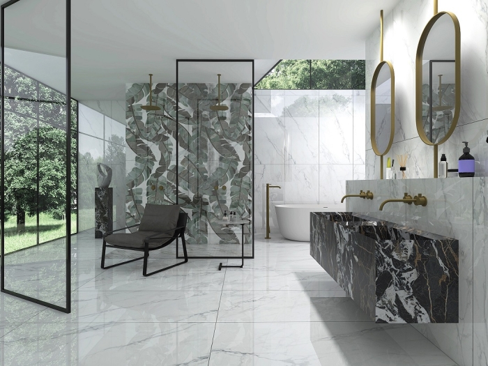 Керамогранит ITC Paola Bianco Polished 60х120