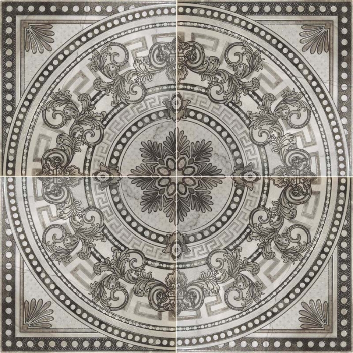 Декор APE Rex Roseton Pearl 120x120