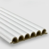 Бамбуковая рифленная панель Bonaparte Pipe White Skin 12.3x280