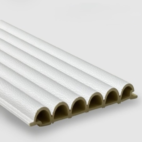 Бамбуковая рифленная панель Bonaparte Pipe White Skin 12.3x280