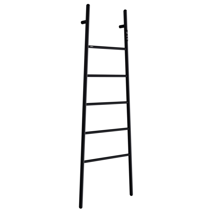 Полотенцесушитель напольный электрический AH4705MB Abber Treppe, Черный матовый