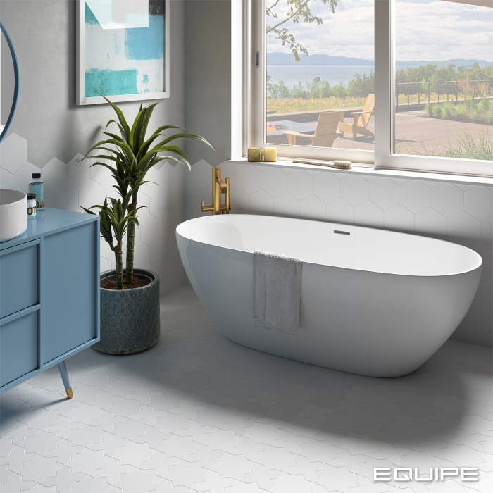 Керамогранит Equipe Porto Cross White 12x12