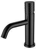 Смеситель для раковины 121-BB Boheme Stick Black, Черный, C РУЧКОЙ DIAMOND