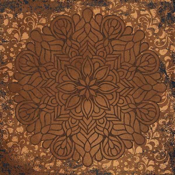 Керамогранит Colortile Rare Antique Brass Decor 60x60
