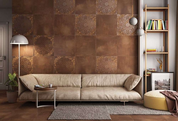 Керамогранит Colortile Rare Antique Brass Decor 60x60