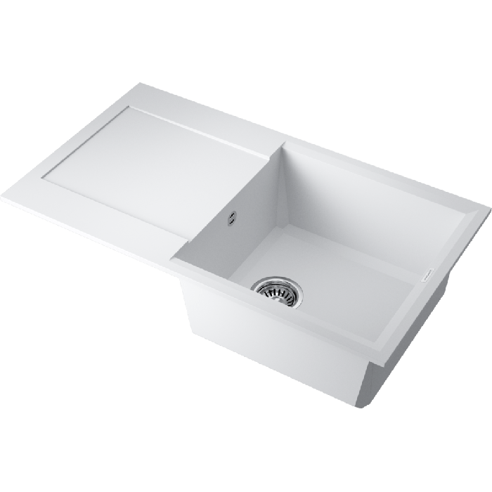 Кухонная мойка из камня Tetogranit 4993127 Omoikiri Sakaime 78 WH, Белый