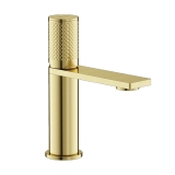Смеситель для раковины SC9011BG Sancos Nexus, Золото Брашированное, БЕЗ ДОННОГО КЛАПАНА