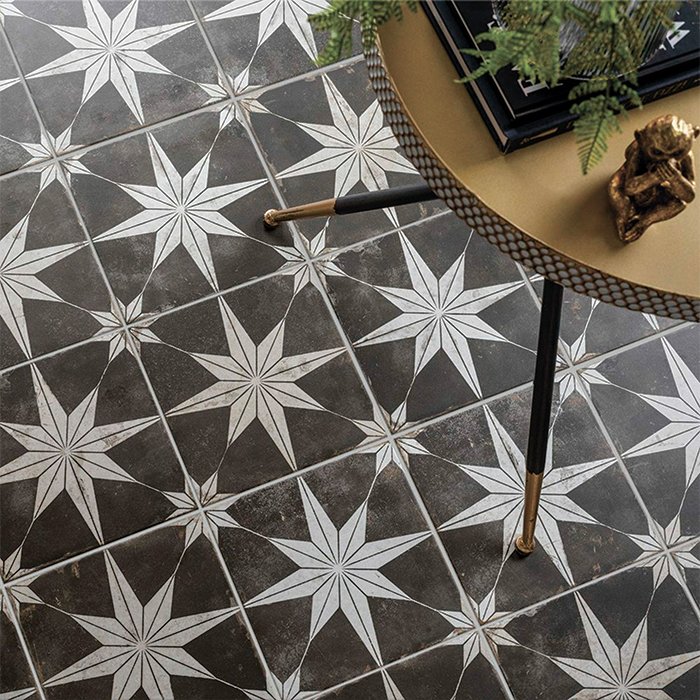 Керамогранит Etili Seramik Scintilla Night Black Pre-Cut 45x45