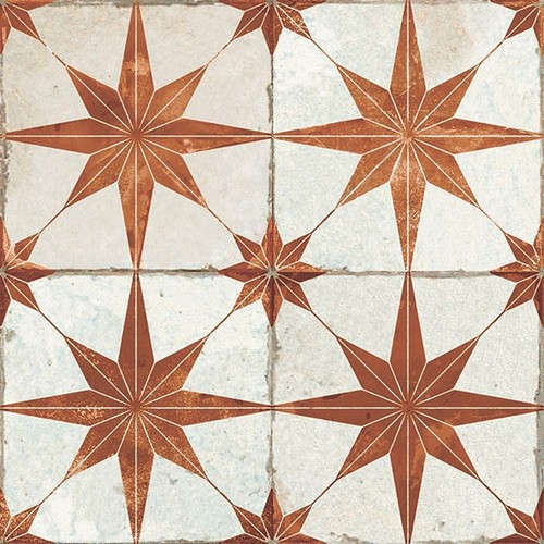 Керамогранит Etili Seramik Scintilla Paprika Orange Pre-Cut 45x45