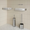 Полка угловая SHE11SPi44 IDDIS Optima Home, Хром