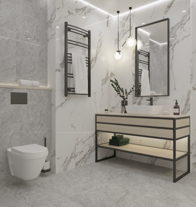 Керамогранит Royce Silver Cascade Matt 60x120