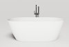 Ванна отдельностоящая 165x76 Salini Sofia 103611G, искусственный камень S-Sense, Белый, БЕЗ ПЕРЕЛИВА