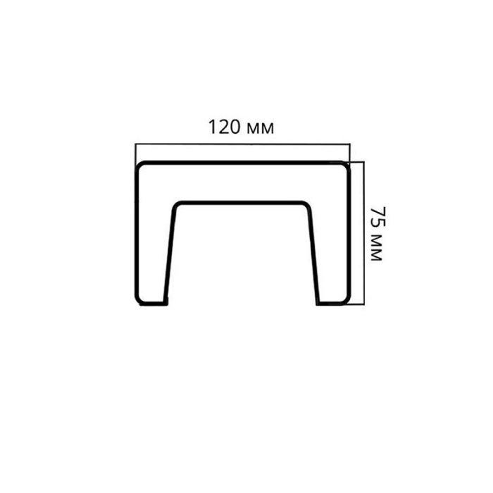 Декоративная балка Cosca Бетон 12x7,5x300
