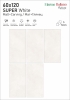 Керамогранит Infinity Ceramica Super White Carving 60x120