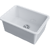 Кухонная мойка из материала Natceramic 4993866 Omoikiri Torishima 67-U/I WH Glossy, Белый Глянец