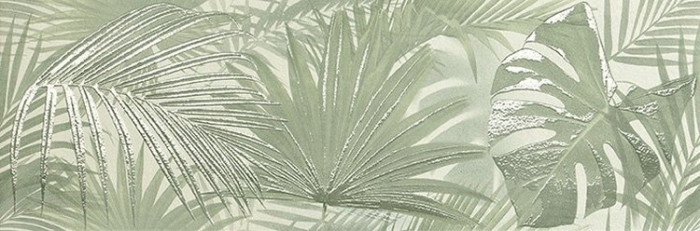 Настенная плитка Fap Ceramiche fRGJ Deco&More Tropical Green 25x75