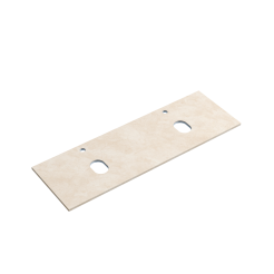 Столешница для тумбы TT140A2X Sancos 140x46, Kreman, С 2-МЯ ОТВЕРСТИЯМИ ПОД СМЕСИТЕЛЬ