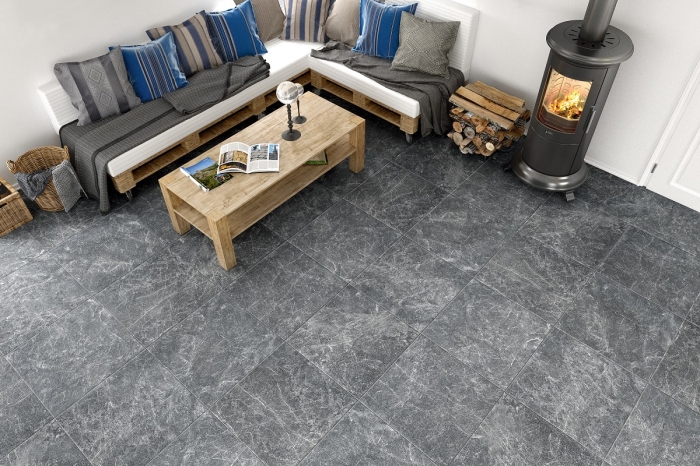 Керамогранит Granitea Turgoyak Grey MR 60x60