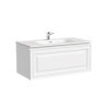 Тумба подвесная под раковину VR90W Sancos Very 890х445х406, Bianco, БЕЗ РАКОВИНЫ