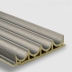 Бамбуковая рифленная панель Bonaparte Wave Dark Metal 10x280
