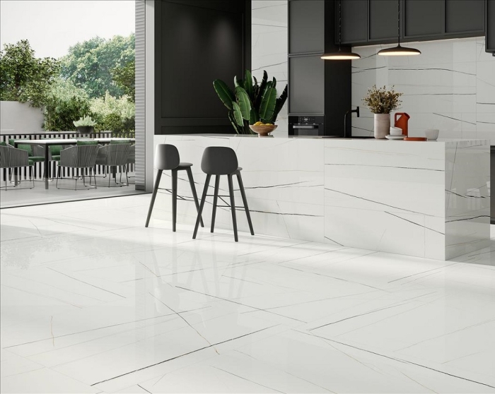 Керамогранит STN Ceramica Symphony White Pul. Rect 60x120