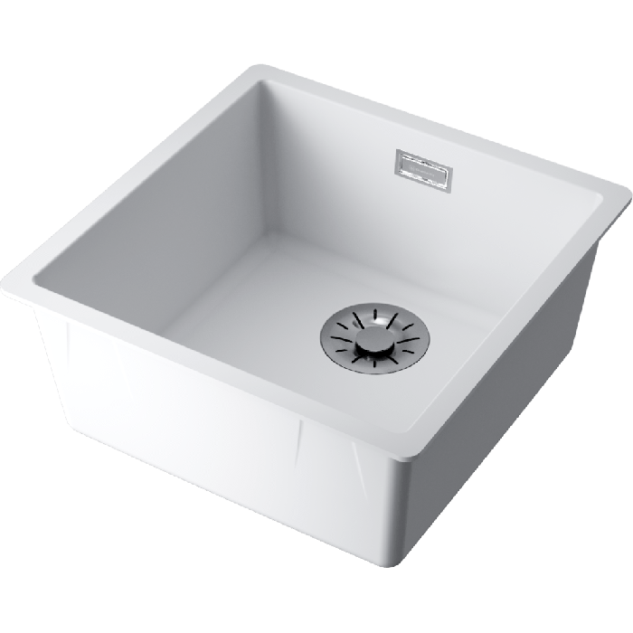 Кухонная мойка из материала Artceramic 4997257 Omoikiri Yamakawa 45-Integra WH, Белый