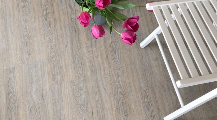 Замковый пробковый пол Corkstyle Wood Cork Oak Leached